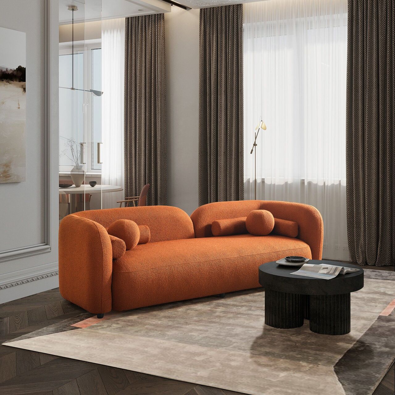 thiết kế nội thất phòng khách 15m2