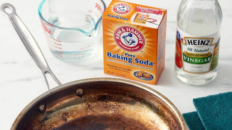cách làm sạch ghế sofa vải bằng baking soda