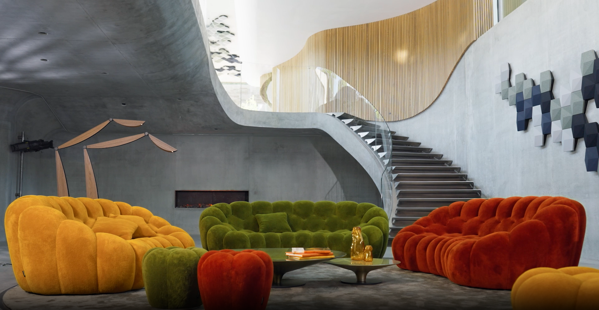 cách phối màu ghế sofa