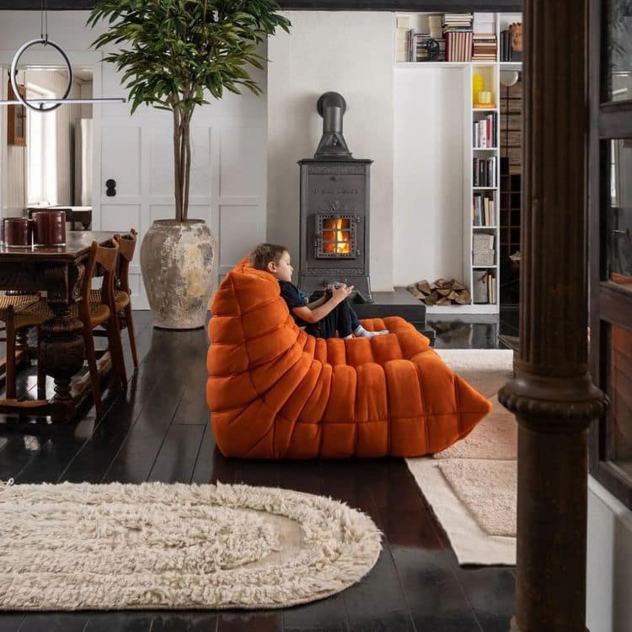 thiết kế phòng khách 20m2 