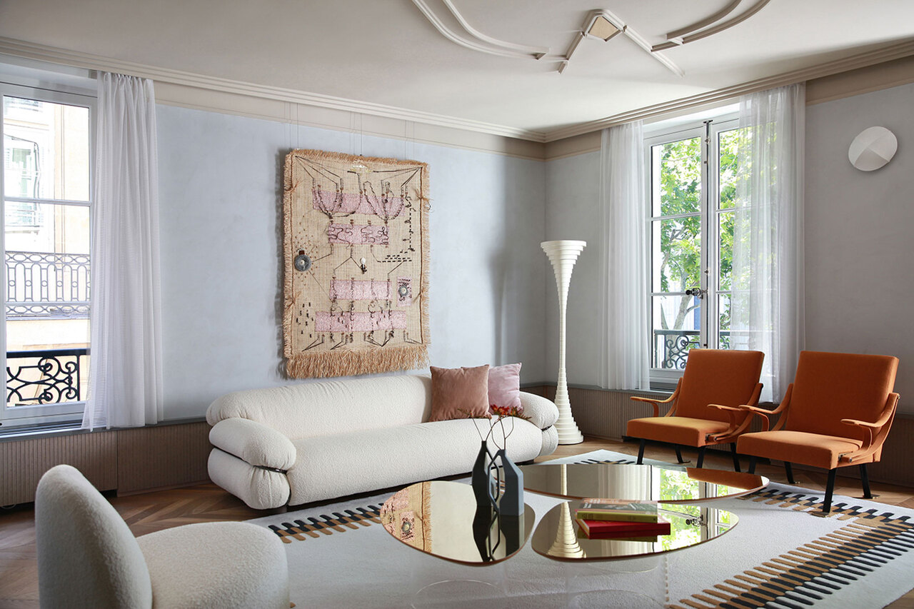 thiết kế phòng khách 30m2 
