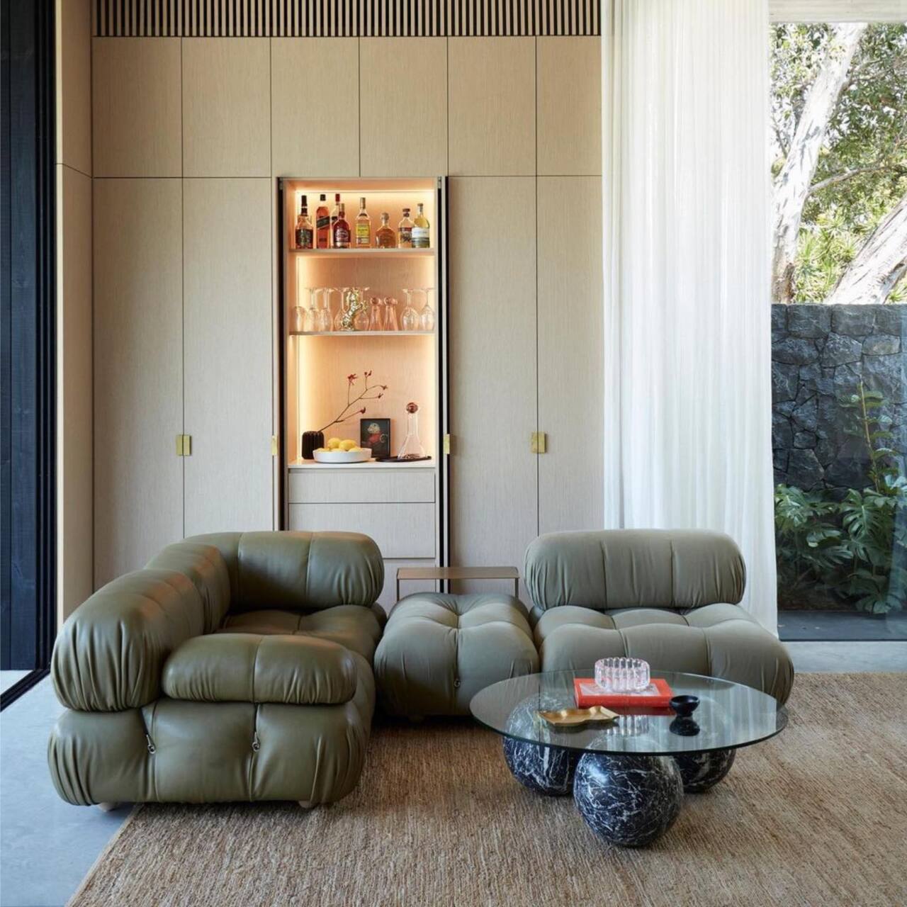 thiết kế phòng khách 30m2