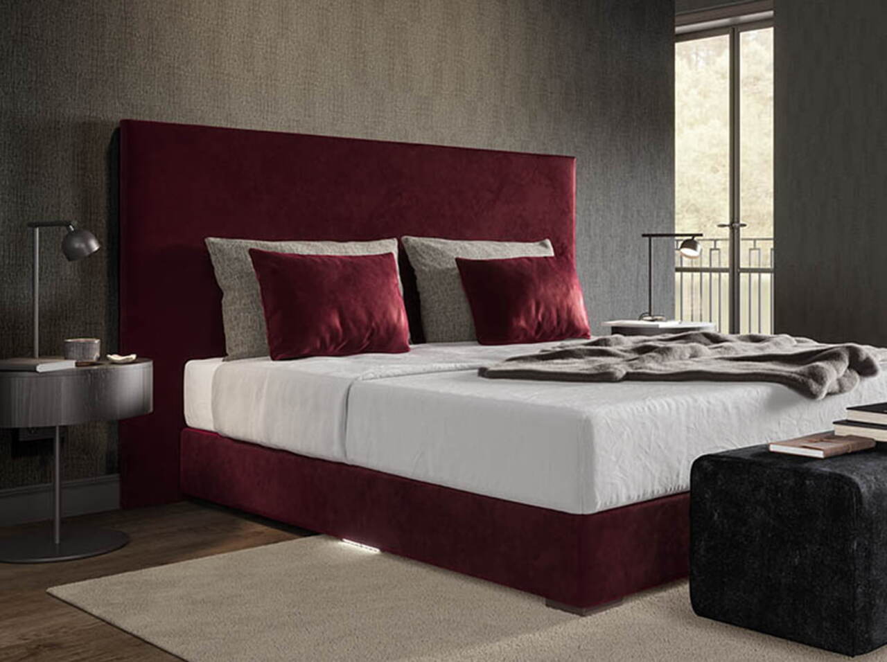 Bố trí nội thất một cách hợp lý và phù hợp với không gian thiết kế phòng ngủ 25m2
