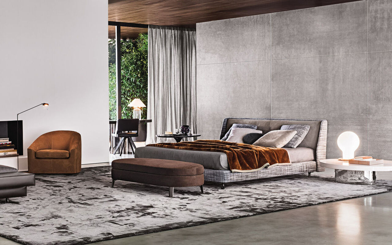 Thiết kế phòng ngủ 30m2 theo phong cách Retro