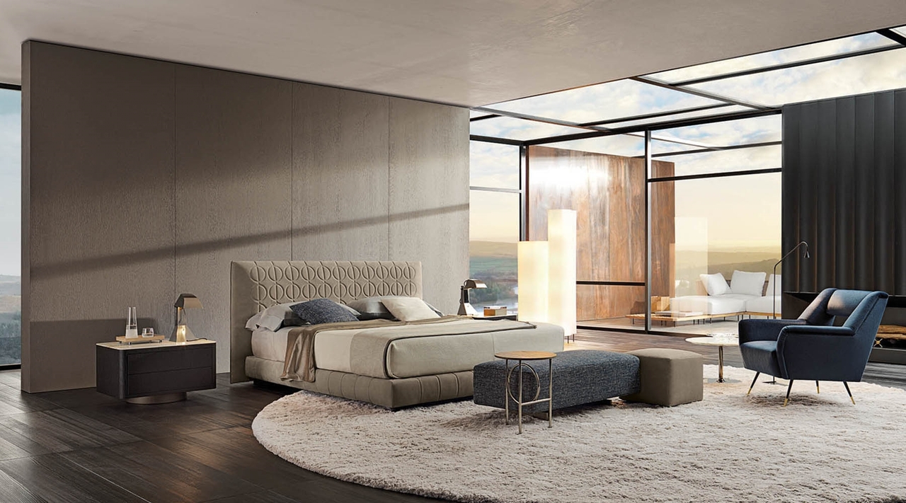 Thiết kế phòng ngủ 50m2 phong cách thanh lịch